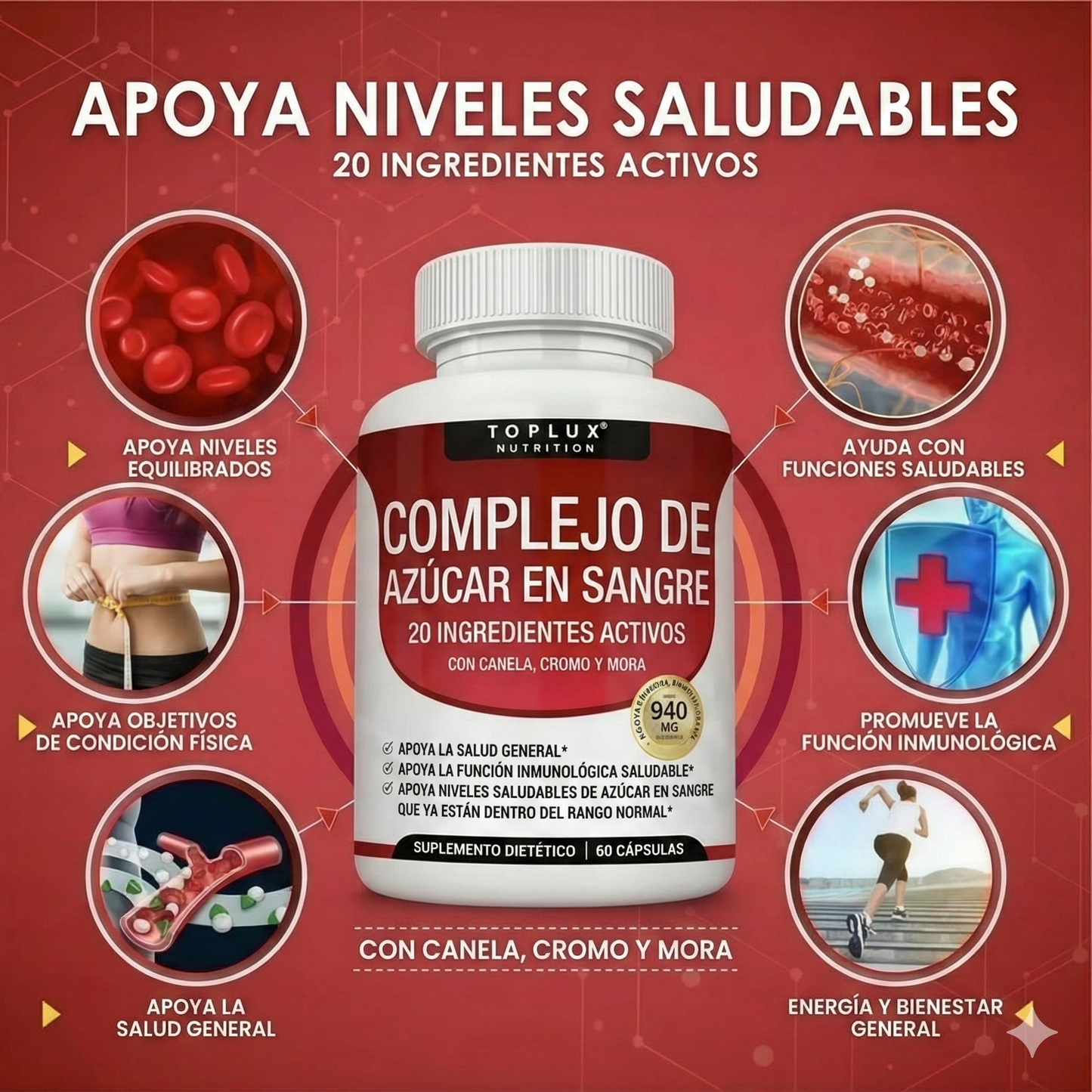 VEYRA© Complejo de Azúcar en la Sangre